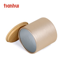 Tea Biodegradable Custom Printed Round Boxes Tube Food & Beverage Packaging Specialty Paper Stamping,gold Foil 83 Series PT-8301